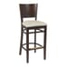 Paris Barstool with Upholstered Seat (front)