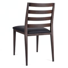 Walnut Steelgrain Ladderback Restaurant Chair