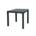 Arizona Indoor/Outdoor Resin Complete Table in Dark Grey
