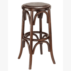 Antique Backless Bistro Style Commercial Bar Stool