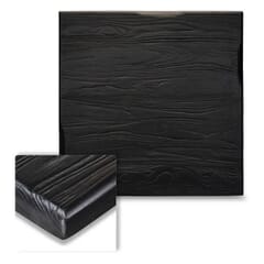 Reclaimed Ash Solid Wood Table Top in Black