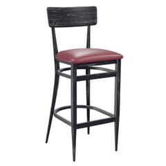 Antique Gray Commercial Bar Stool