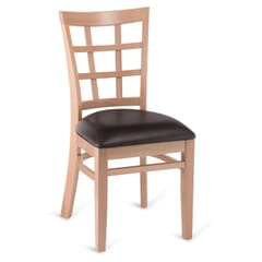 Eco Beachwood Lattice Side Chair