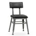 Fully Upholstered Steel Frame Restaurant Chair