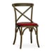 Solid Ash Wood Cross-Back Commercial Chair