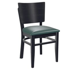 Square Back Solid Wood  Restaurant Chair