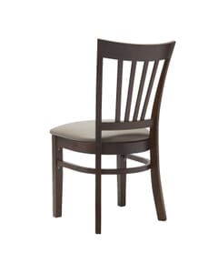 Milan Side Chair With Upholstered Seat