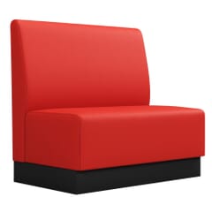 Custom Hannah Modular Restaurant Booth - 2 Seater