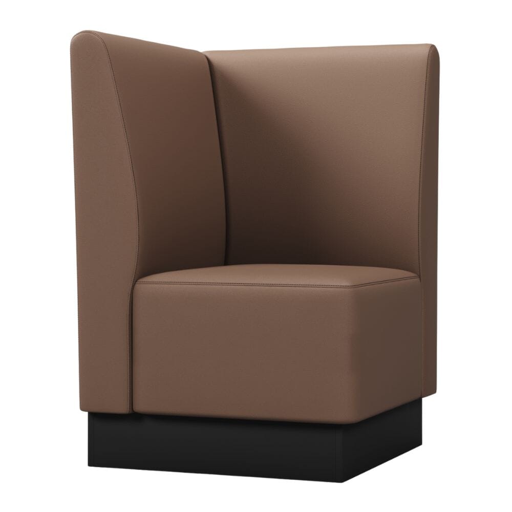 Custom Hannah Modular Restaurant Booth - Corner