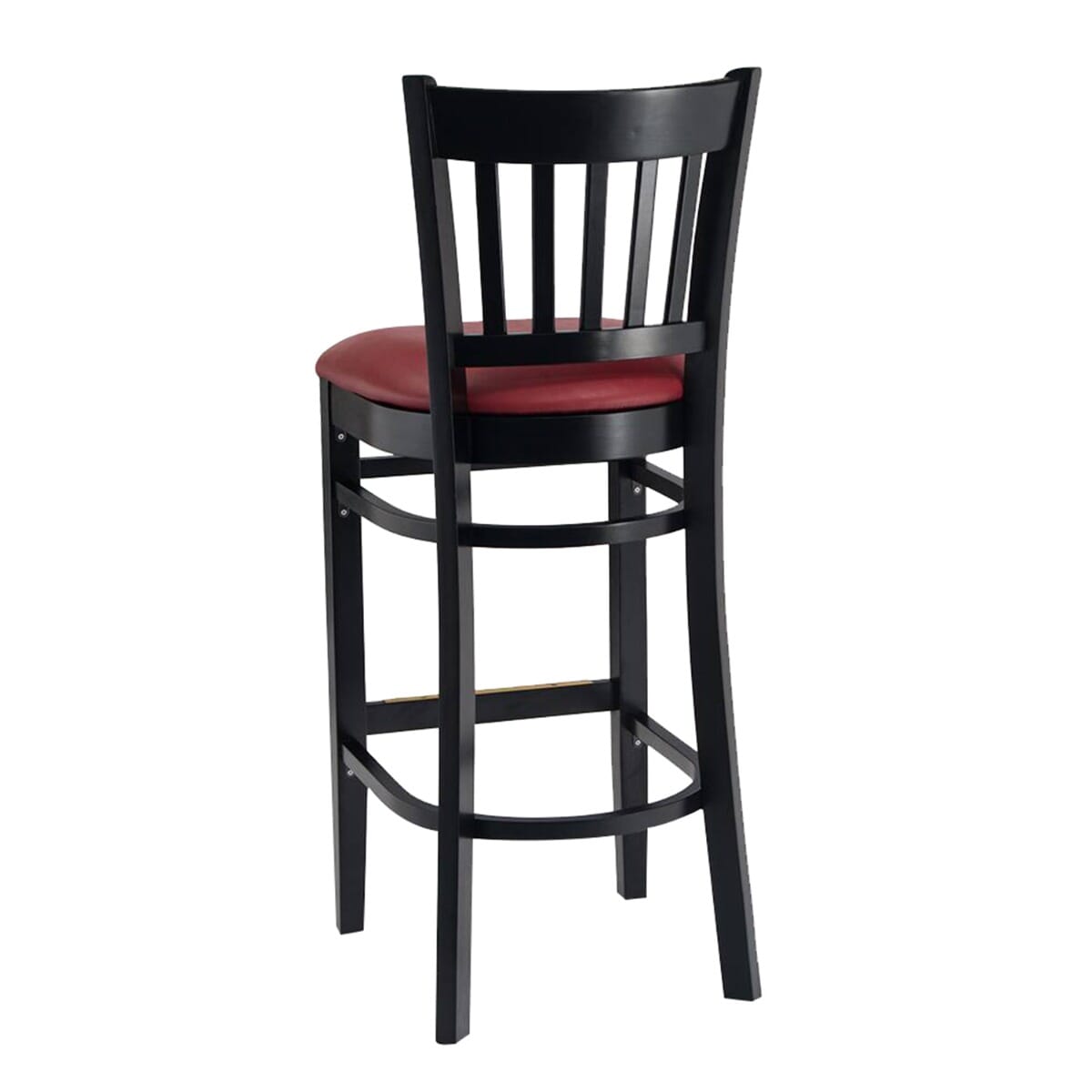 Vertical-Back Commercial Bar Stool