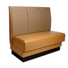 Three Channel Back Booth