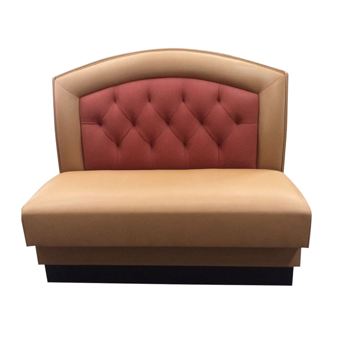 Round Back Tufted Booth