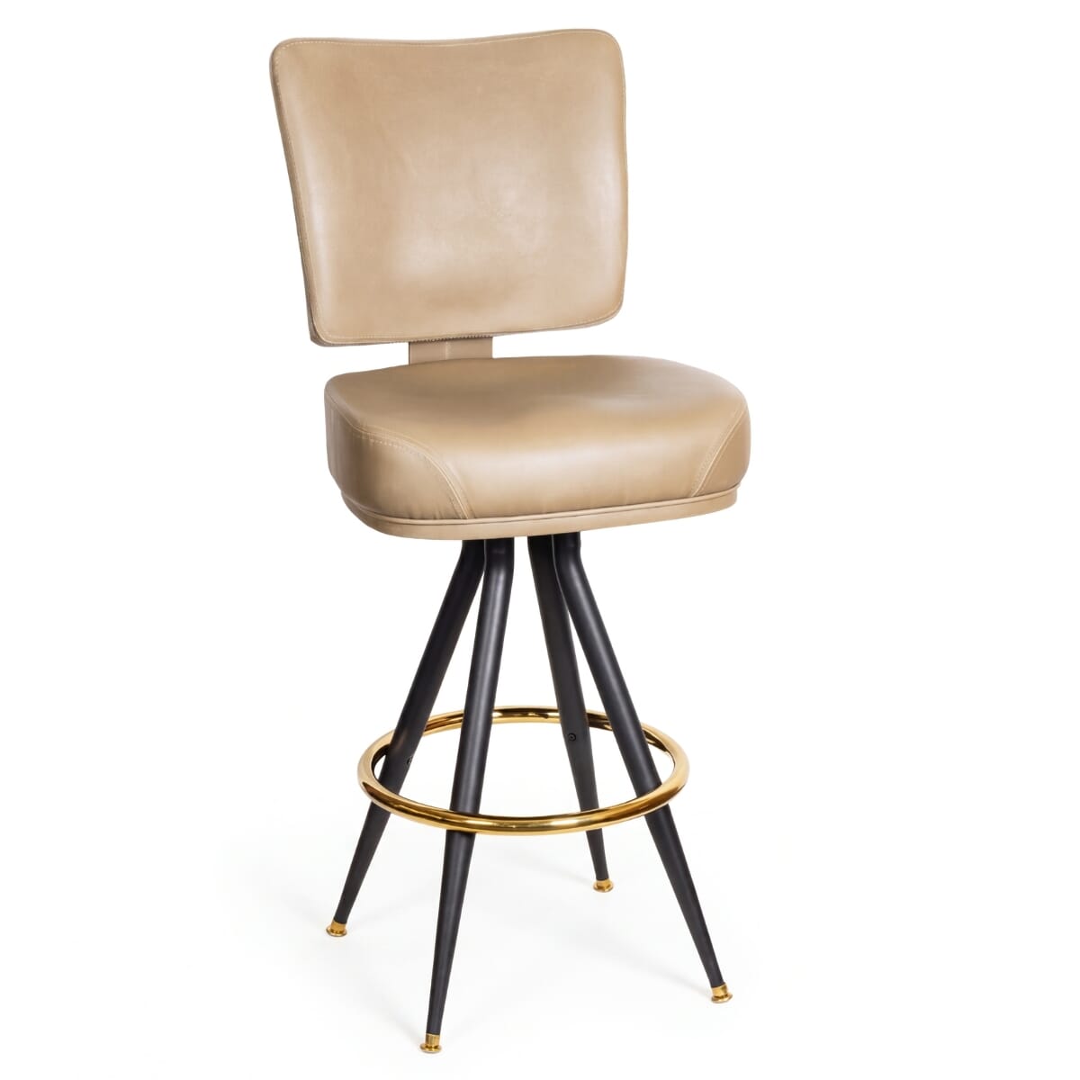 Thayer Custom Vintage-Style Restaurant Bucket Bar Stool