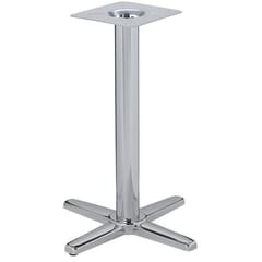 Chrome Bar Height Table Base (22