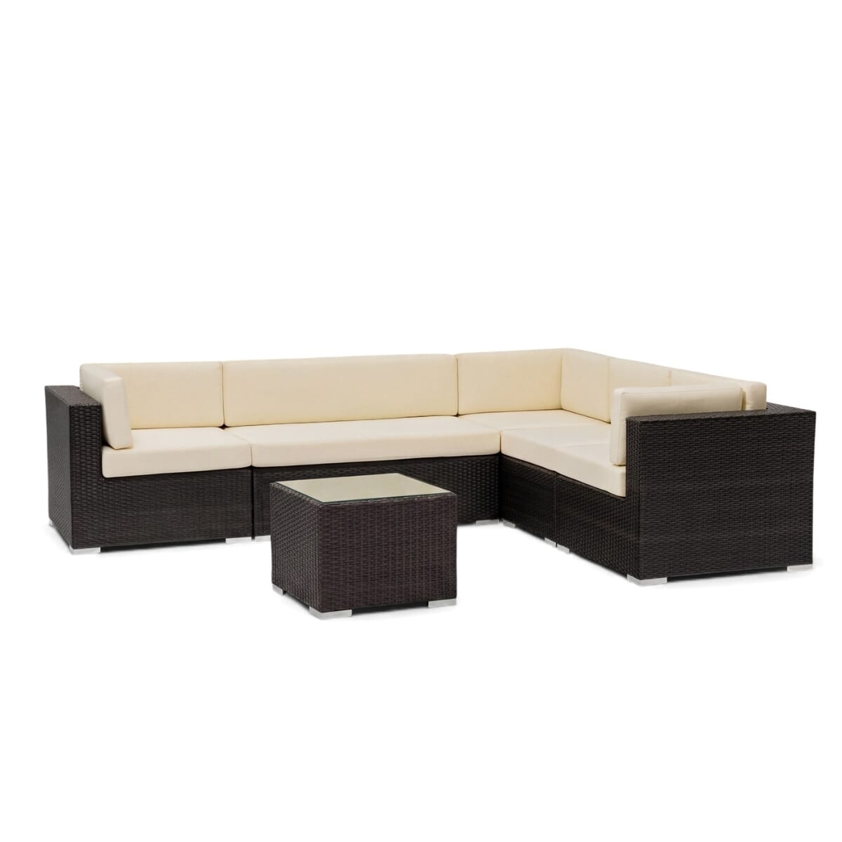 Siena Outdoor Wicker Lounge Modular Set