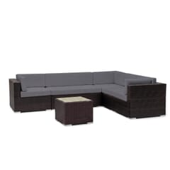 Siena Outdoor Wicker Lounge Modular Set