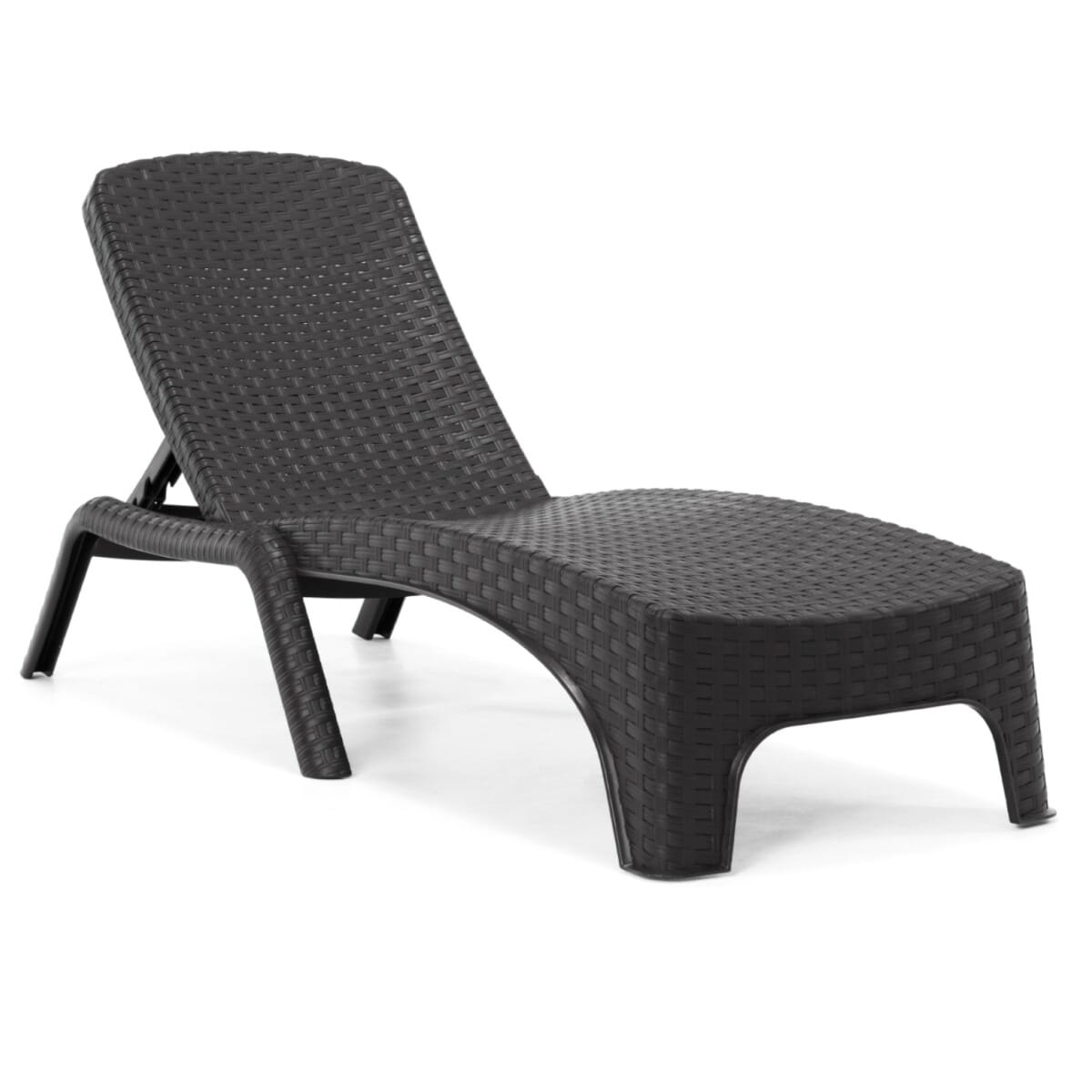 keter sun lounger brown