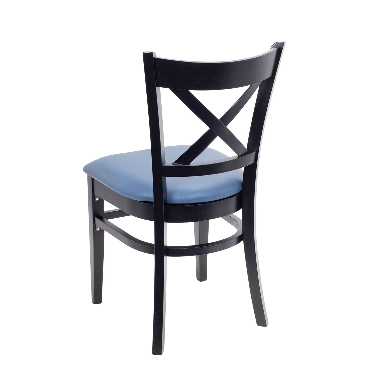 Solid Beech Wood Cross-back Commercial Dining Chair