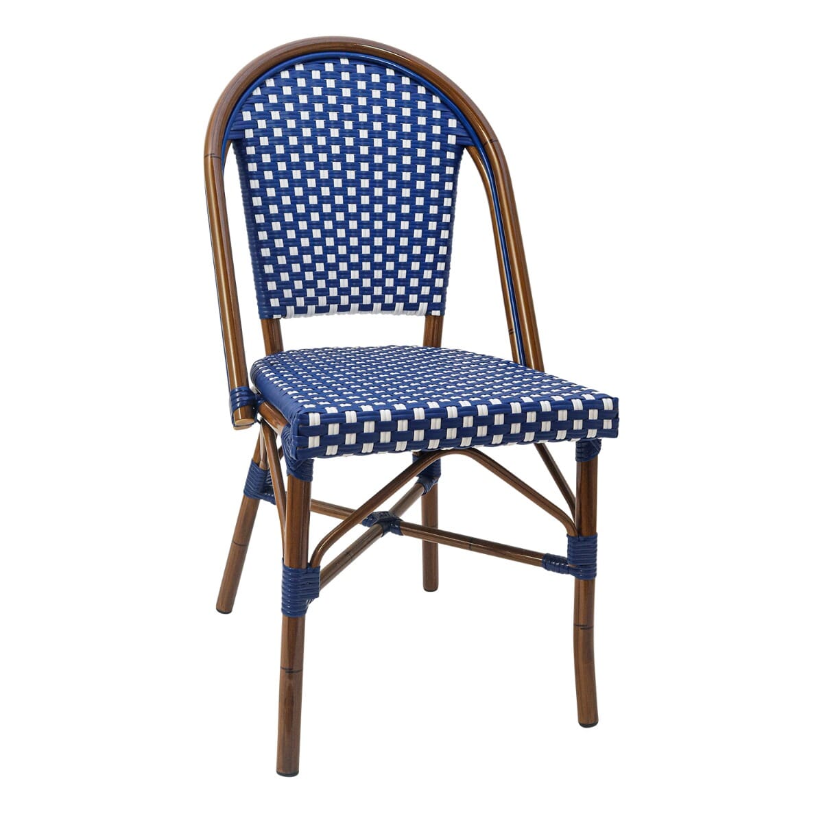 Blue wicker chairs cheap