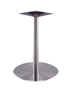 Stainless Steel  Round Indoor/Outdoor Table Base 