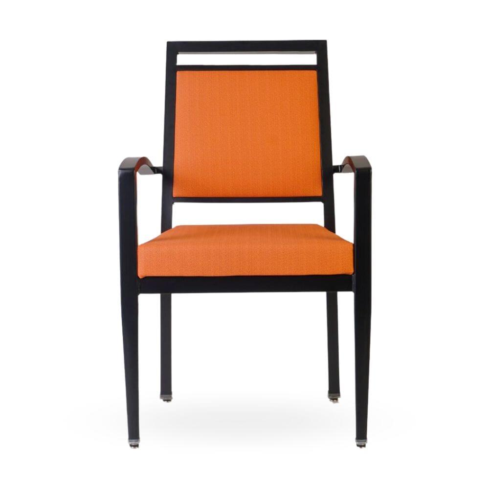 Atticus Square Back Stacking Aluminum Banquet Arm Chair
