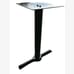 Black Cast Iron Indoor/Outdoor Commercial Table Base