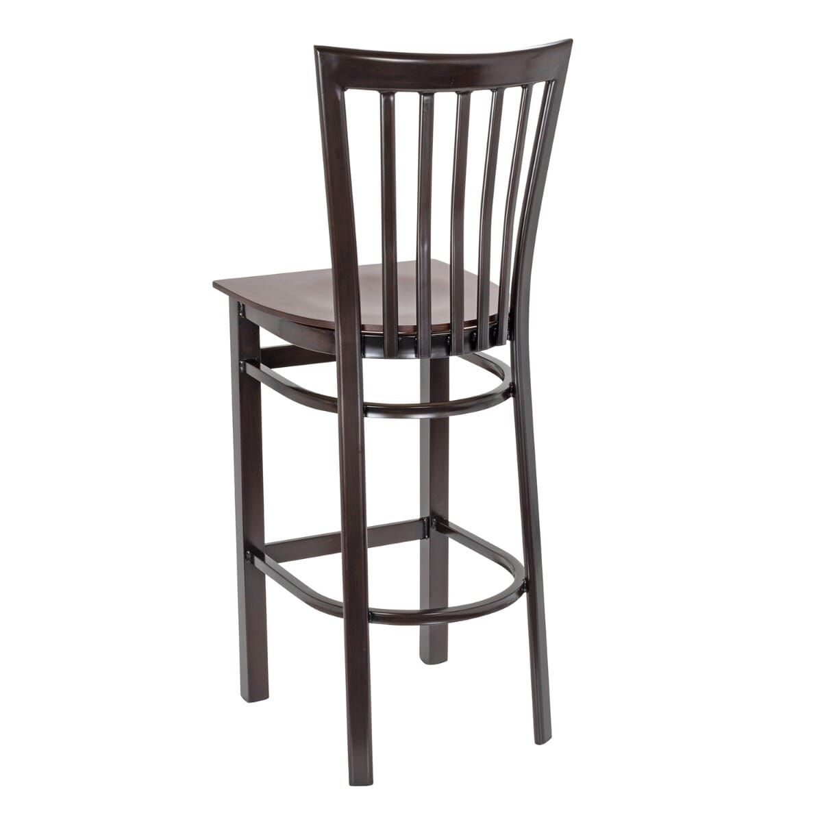 Vertical Metal Side Barstool
