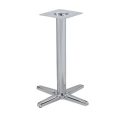 Chrome Bar Height Table Base (22