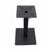 Contemporary Outdoor Table Base With Umbrella Hole in Black