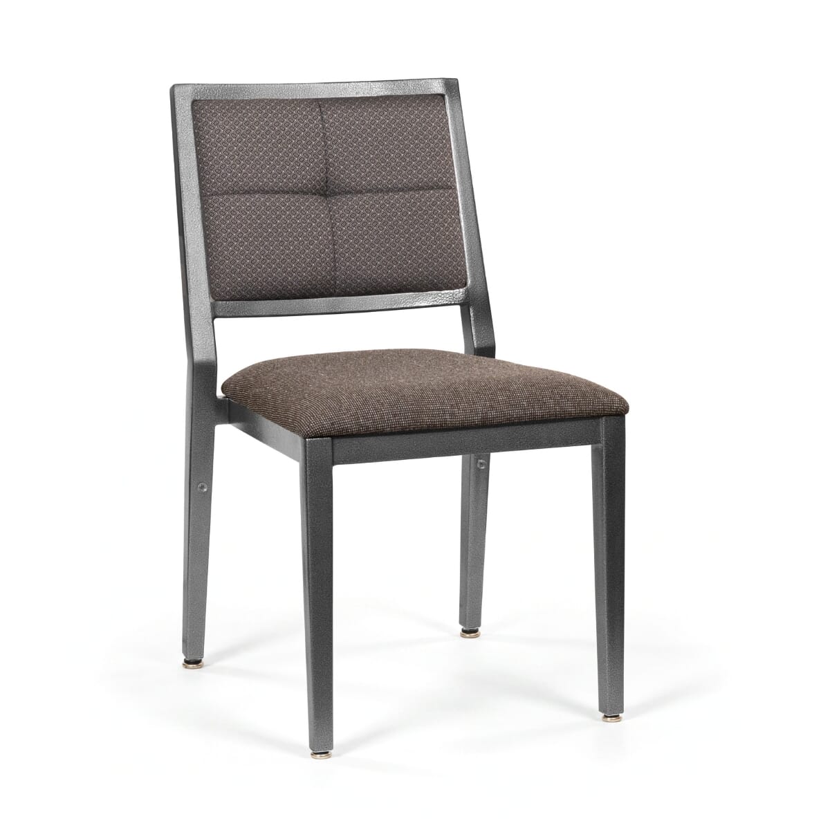 Stackable Aluminum Banquet Chair with Square Back