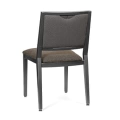Stackable Aluminum Banquet Chair with Square Back