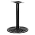 Indoor/Outdoor Round Black Cast Iron Table Base (22