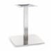 Brushed Indoor/Outdoor Stainless Steel Square Table Base (24