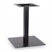 Black Metal Indoor/Outdoor Square Table Base (24