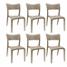 Metal seat - front view