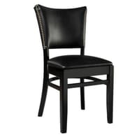 Classic Upholstered Back and Seat Side Chair