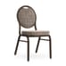 Eliseo Teardrop Back Stacking Aluminum Banquet Chair