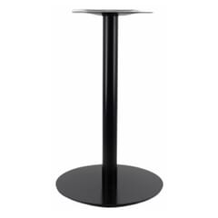 Contemporary Commercial Round Restaurant Table Base In Black
