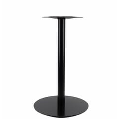 Contemporary Commercial Round Restaurant Table Base In Black