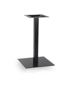 Black Metal Indoor/Outdoor Square Table Base (18" x 18")