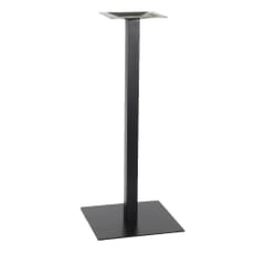 Black Metal Indoor/Outdoor Square Table Base (18