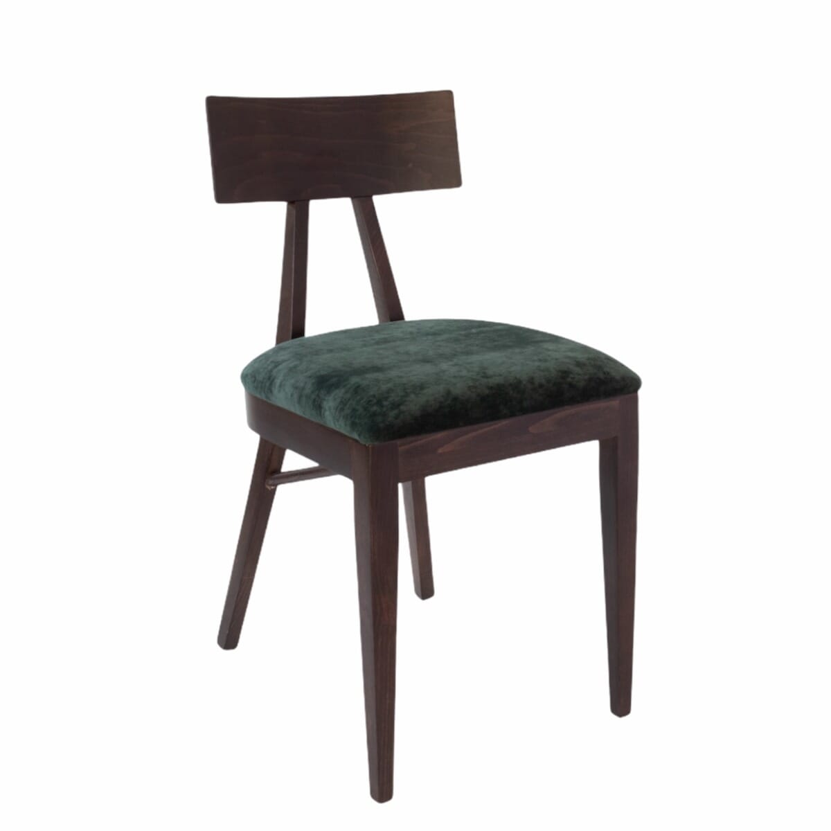 Espresso Wood Contemporary Restaurant Chair
