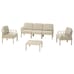 6 Piece - Verona Modular Outdoor Lounge Sofa Set