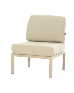 Commercial outdoor chair beige
