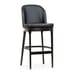 Grace Black Finish Wood Commercial Bar Stool