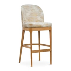 Grace Modern Wood Commercial Bar Stool in Natural Finish