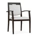 Kinsley Aluminum Wood-Grain Armchair