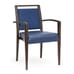 Bogart Aluminum Wood-Grain Armchair