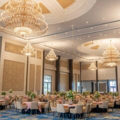 Delray Wood-Grain Upholstered Armchair