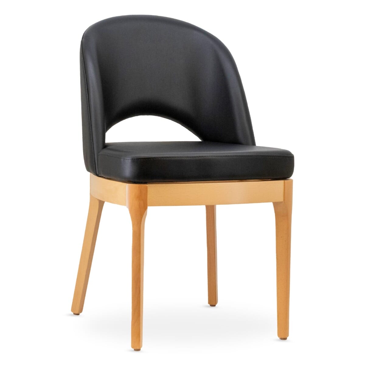 Grace Modern Beechwood Chair in Natural Finish